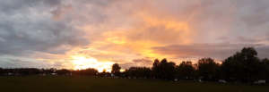 Autumn Sunset october 2017 Streatham Common by LOGrady